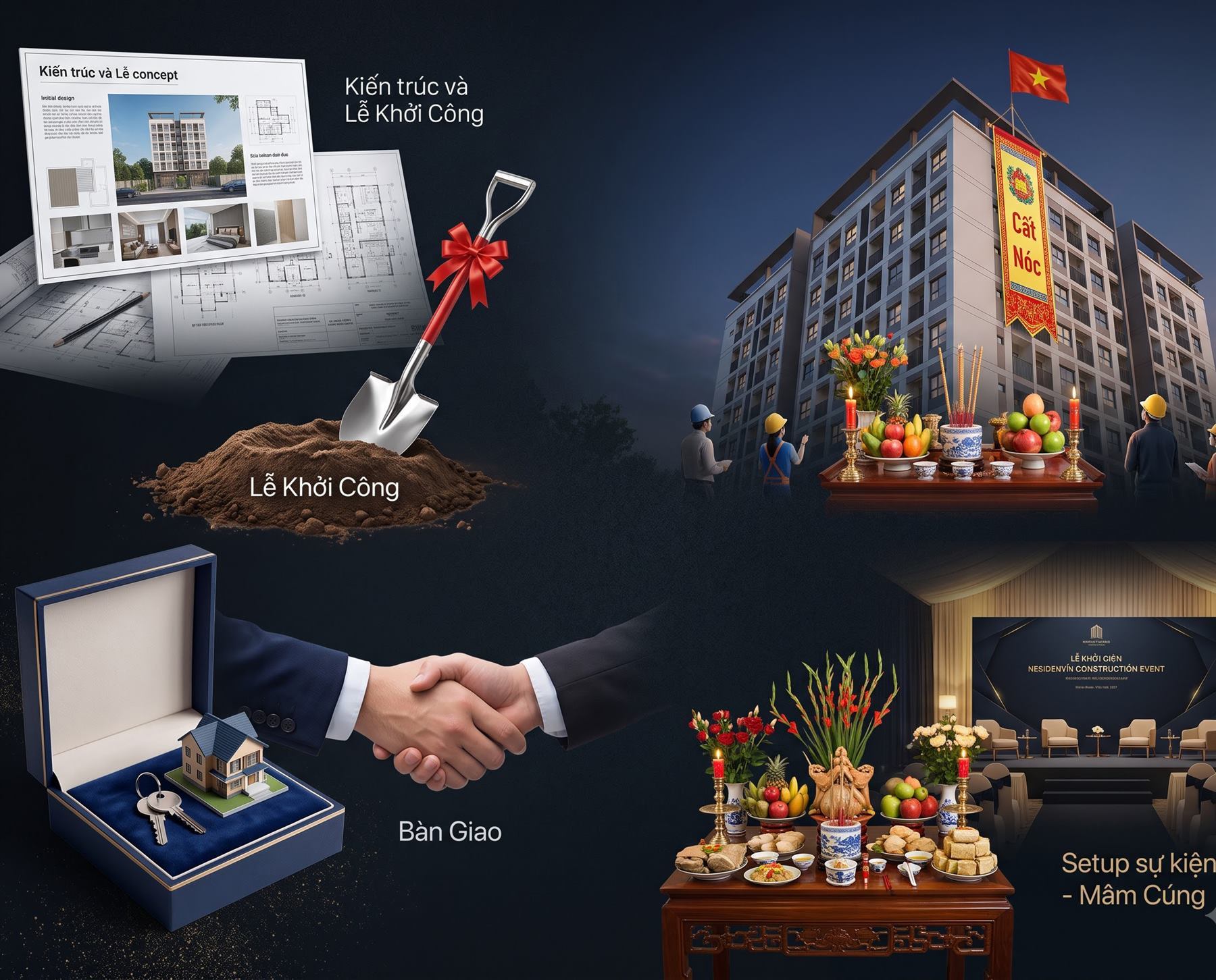 Nghi lễ và sự kiện công trình